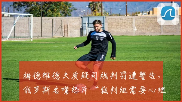 梅德维德夫质疑司线判罚遭警告,俄罗斯名嘴怒斥“裁判组需要心理测试”